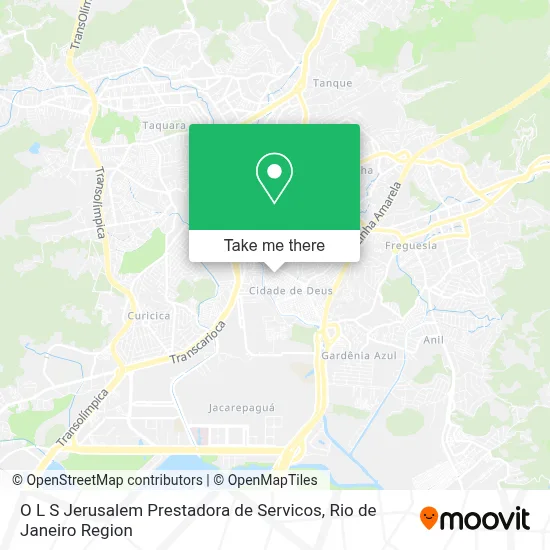 O L S Jerusalem Prestadora de Servicos map