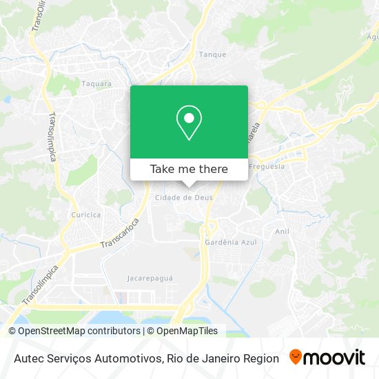 Autec Serviços Automotivos map