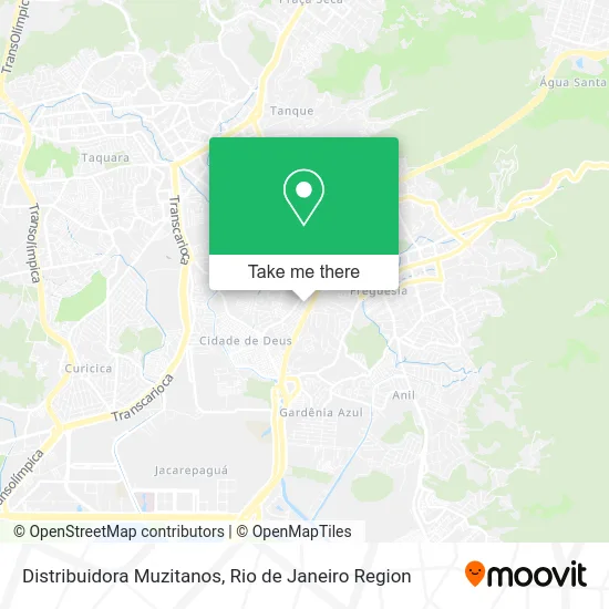 Distribuidora Muzitanos map