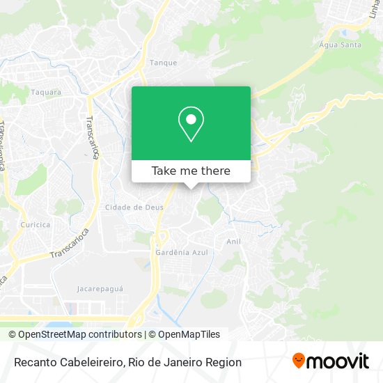 Recanto Cabeleireiro map