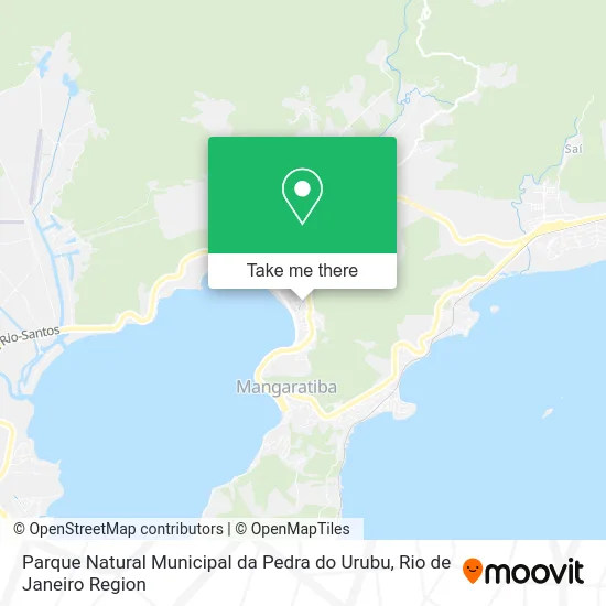 Parque Natural Municipal da Pedra do Urubu map