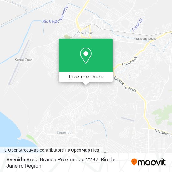 Avenida Areia Branca Próximo ao 2297 map