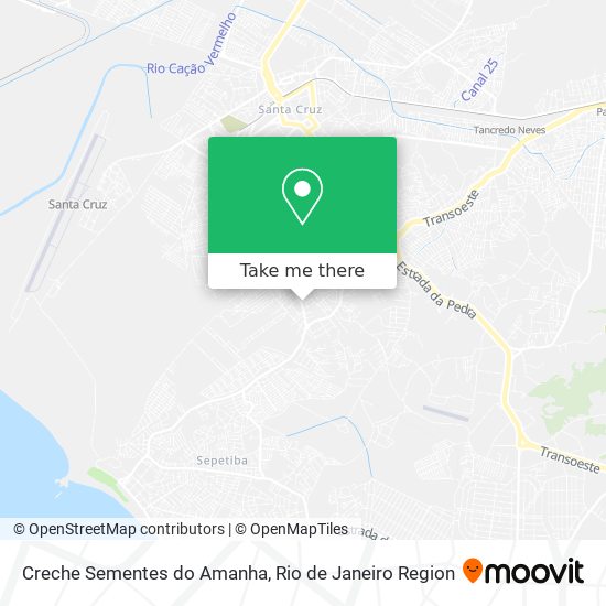 Creche Sementes do Amanha map