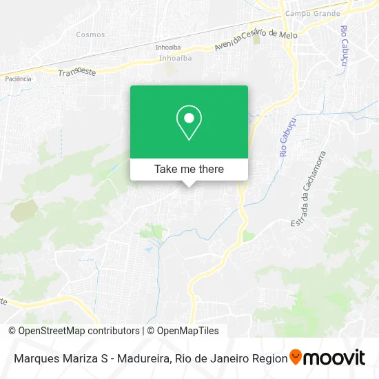 Marques Mariza S - Madureira map
