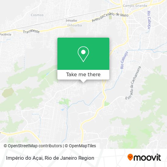 Império do Açai map