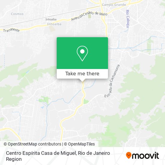 Centro Espírita Casa de Miguel map