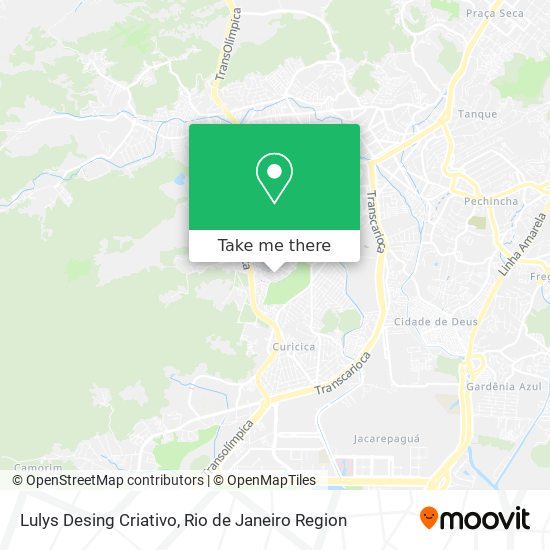 Lulys Desing Criativo map