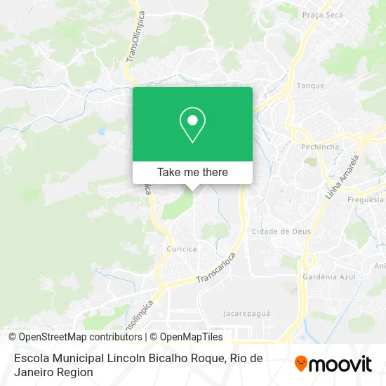 Escola Municipal Lincoln Bicalho Roque map