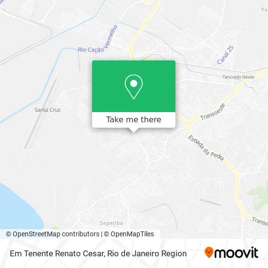 Em Tenente Renato Cesar map