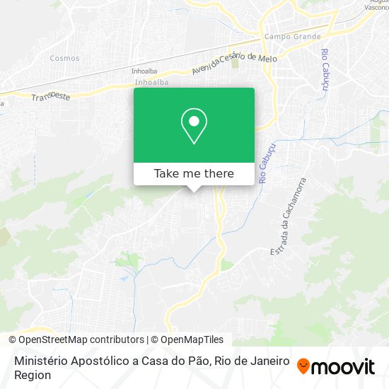Ministério Apostólico a Casa do Pão map