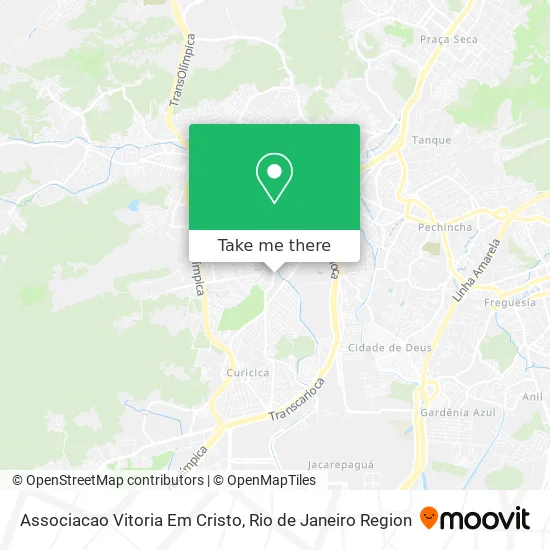 Associacao Vitoria Em Cristo map