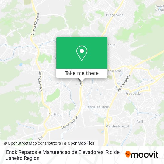 Enok Reparos e Manutencao de Elevadores map