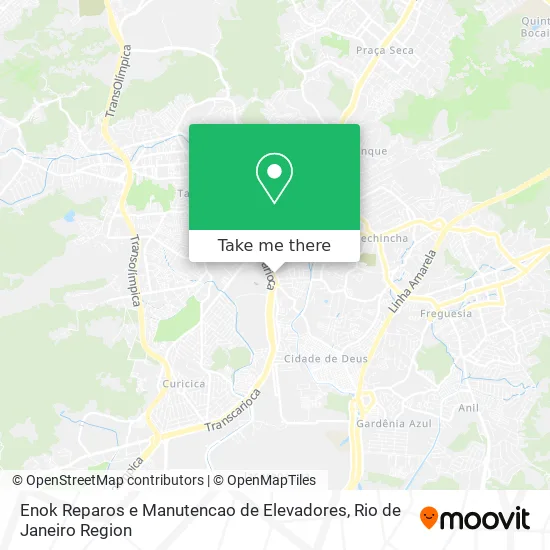 Enok Reparos e Manutencao de Elevadores map