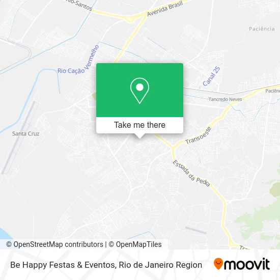 Be Happy Festas & Eventos map