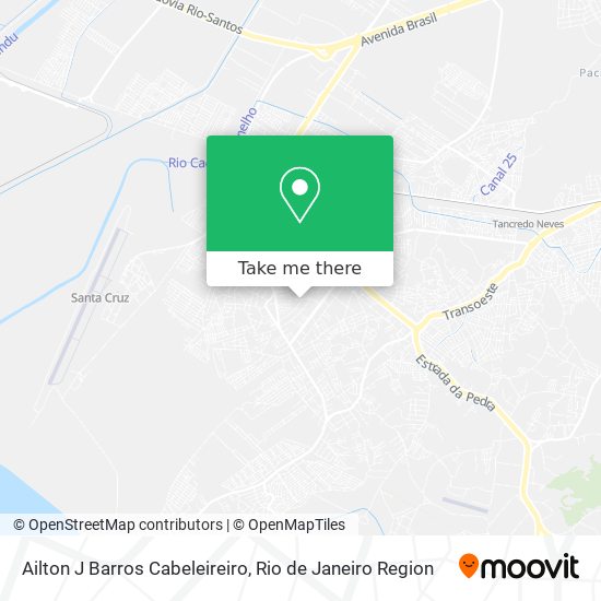 Ailton J Barros Cabeleireiro map