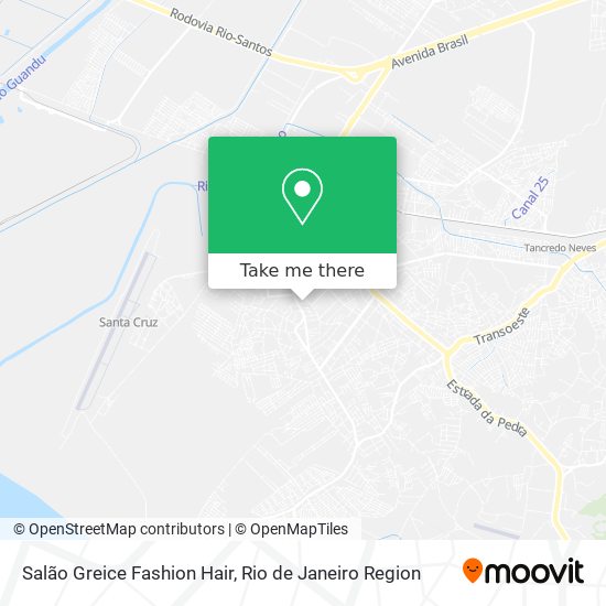 Salão Greice Fashion Hair map