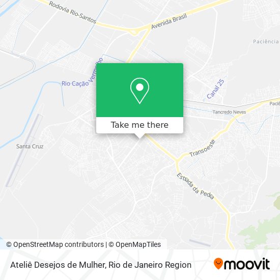 Ateliê Desejos de Mulher map