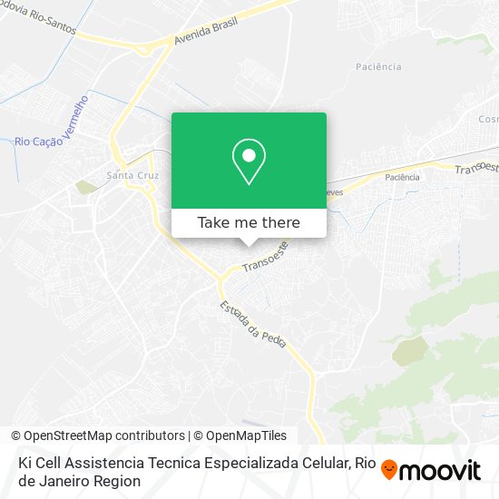 Ki Cell Assistencia Tecnica Especializada Celular map
