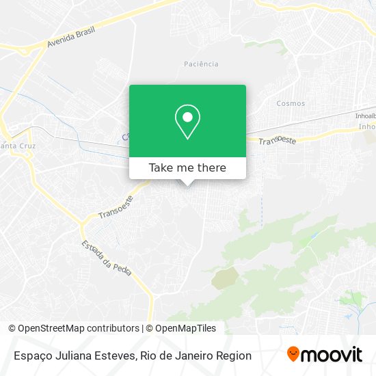 Espaço Juliana Esteves map
