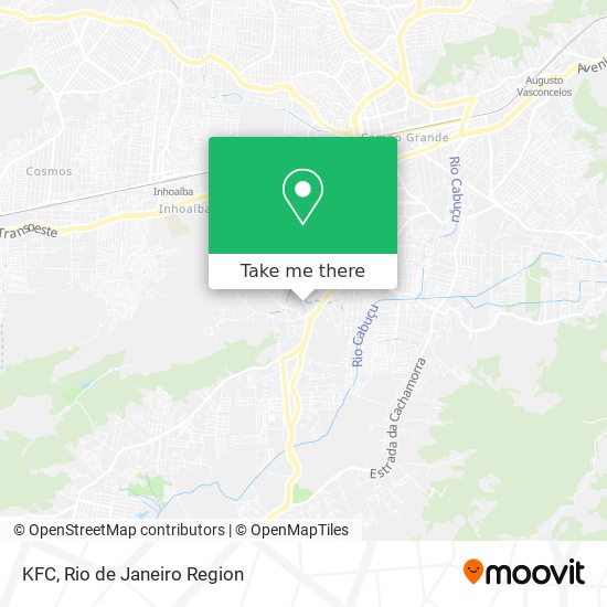 KFC map