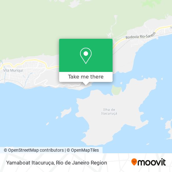 Yamaboat Itacuruça map