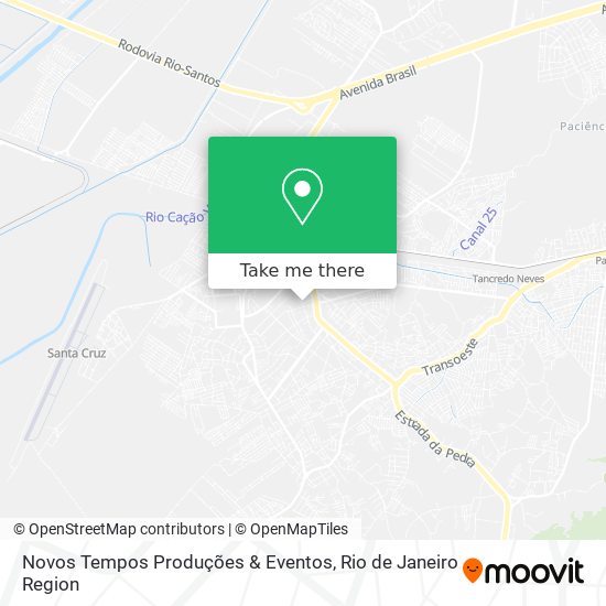 Novos Tempos Produções & Eventos map