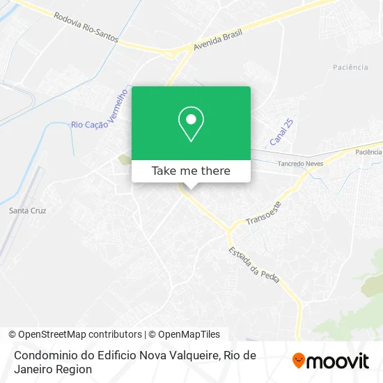 Condominio do Edificio Nova Valqueire map