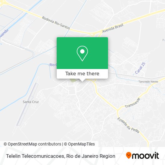 Telelin Telecomunicacoes map