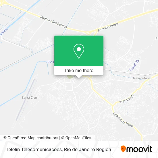 Telelin Telecomunicacoes map