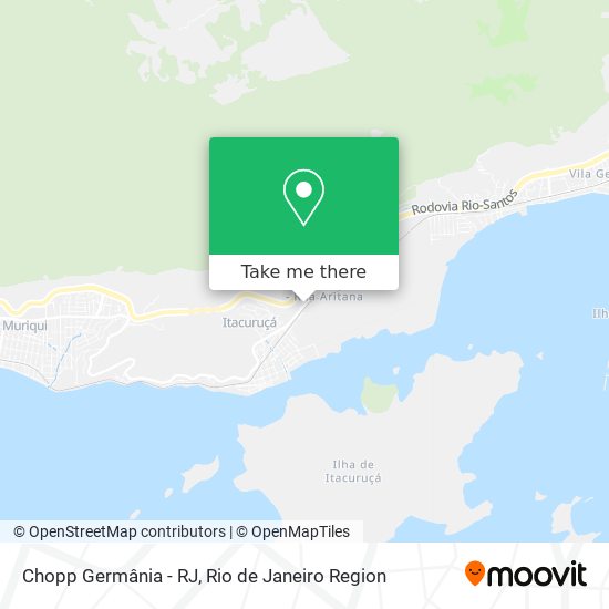 Chopp Germânia - RJ map