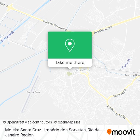 Moleka Santa Cruz - Império dos Sorvetes map