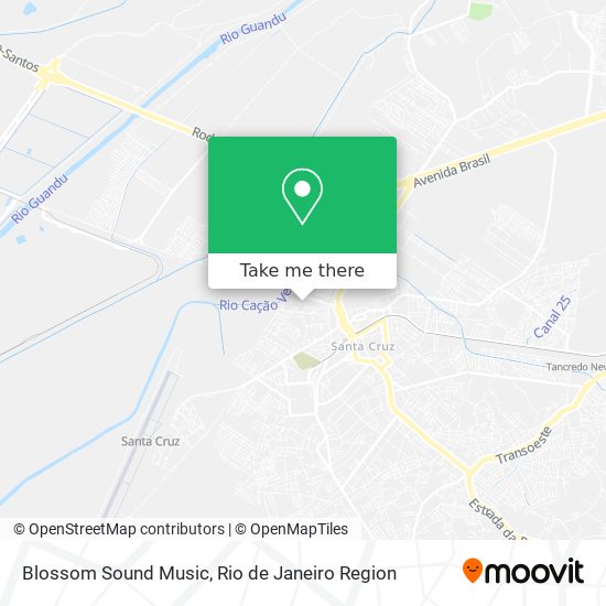 Blossom Sound Music map