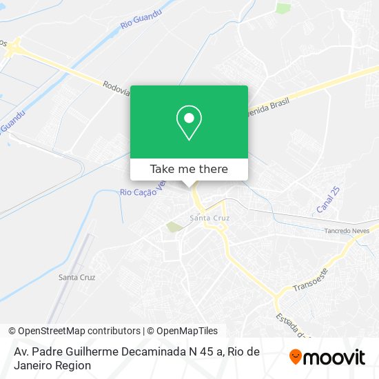 Av. Padre Guilherme Decaminada N 45 a map