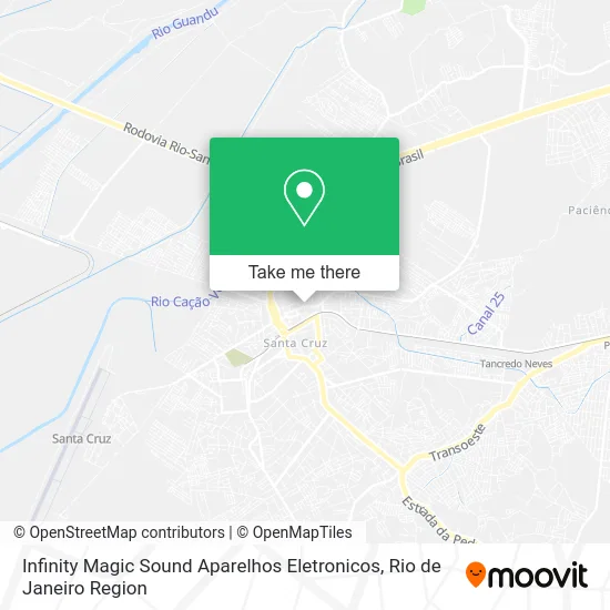 Infinity Magic Sound Aparelhos Eletronicos map