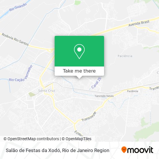 Salão de Festas da Xodó map