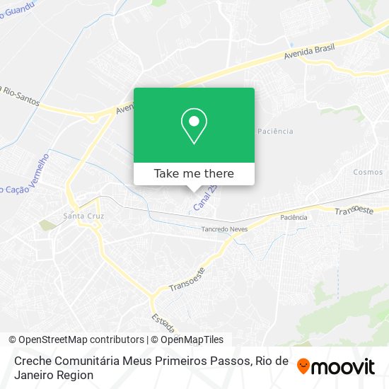 Creche Comunitária Meus Primeiros Passos map