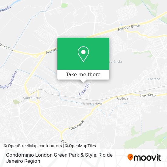 Condominio London Green Park & Style map