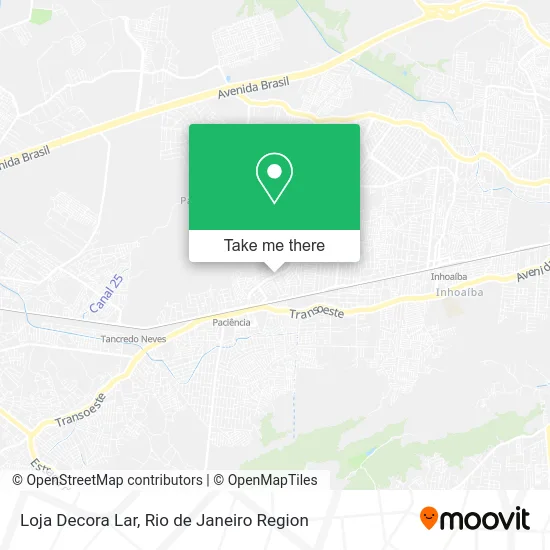 Loja Decora Lar map