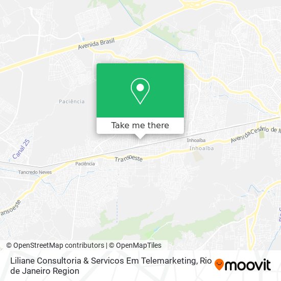 Liliane Consultoria & Servicos Em Telemarketing map