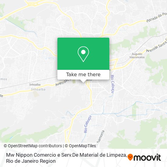 Mw Nippon Comercio e Serv.De Material de Limpeza map