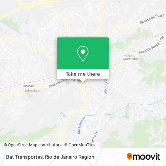 Bat Transportes map