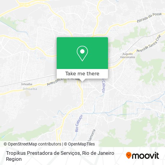 Tropikus Prestadora de Serviços map