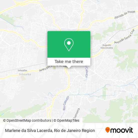 Marlene da Silva Lacerda map