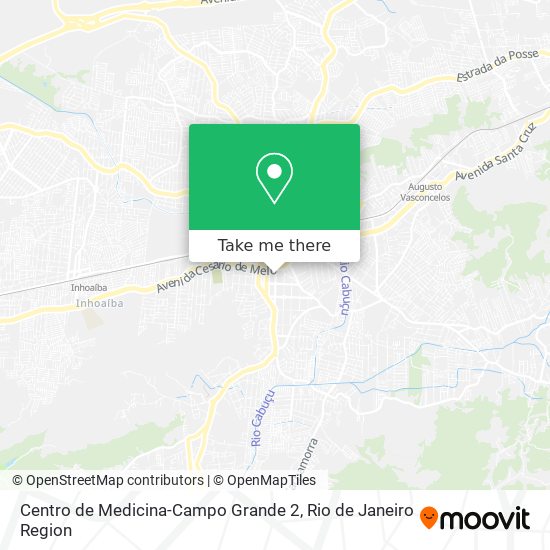 Mapa Centro de Medicina-Campo Grande 2