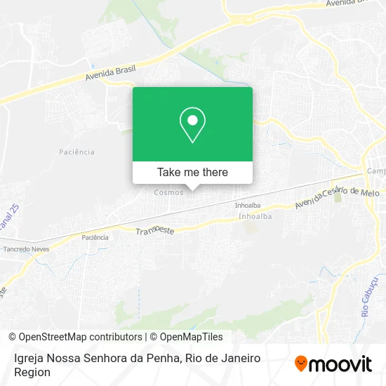 Igreja Nossa Senhora da Penha map