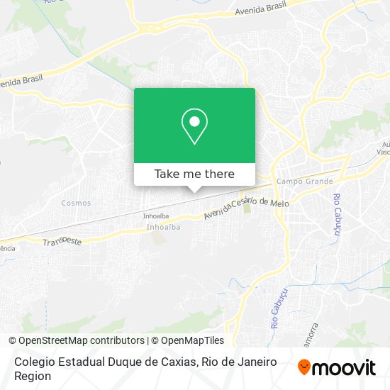 Colegio Estadual Duque de Caxias map