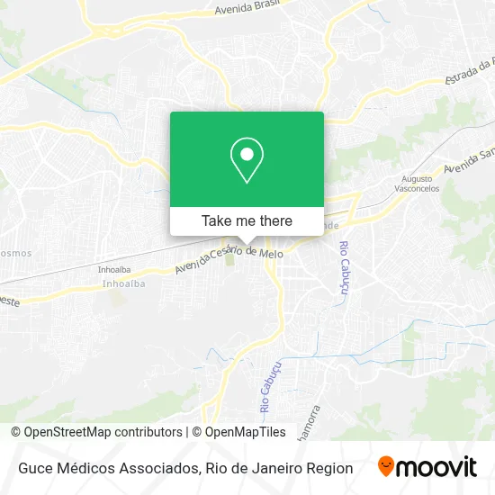 Guce Médicos Associados map