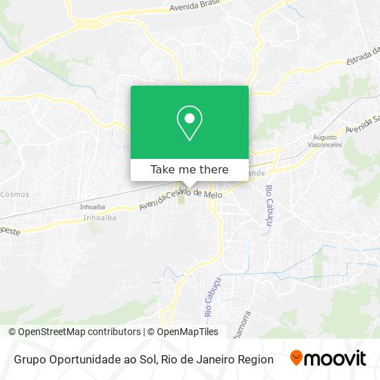 Grupo Oportunidade ao Sol map