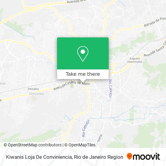 Kiwanis Loja De Conviniencia map