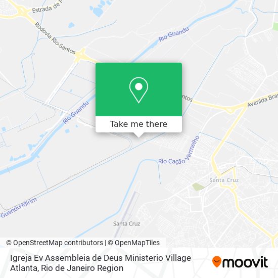 Igreja Ev Assembleia de Deus Ministerio Village Atlanta map